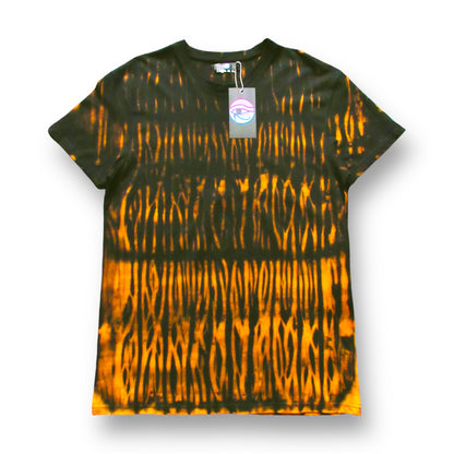 Shibori Bleach Tie Dye T Shirt