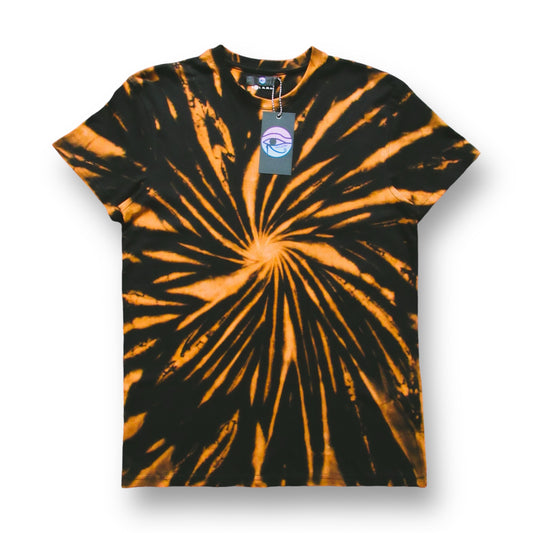 Spiral Bleach Tie Dye T Shirt