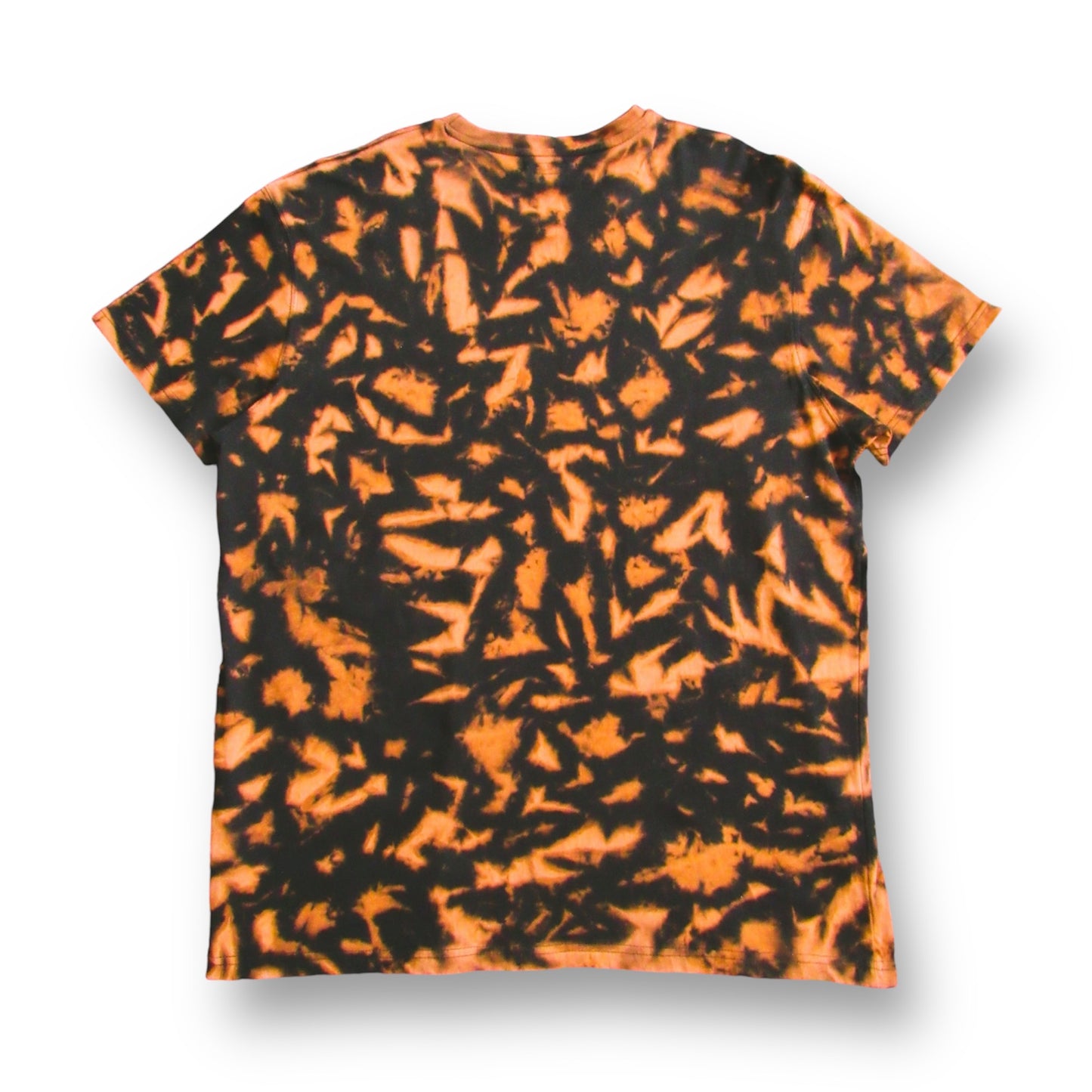 Crumple Bleach Tie Dye T Shirt