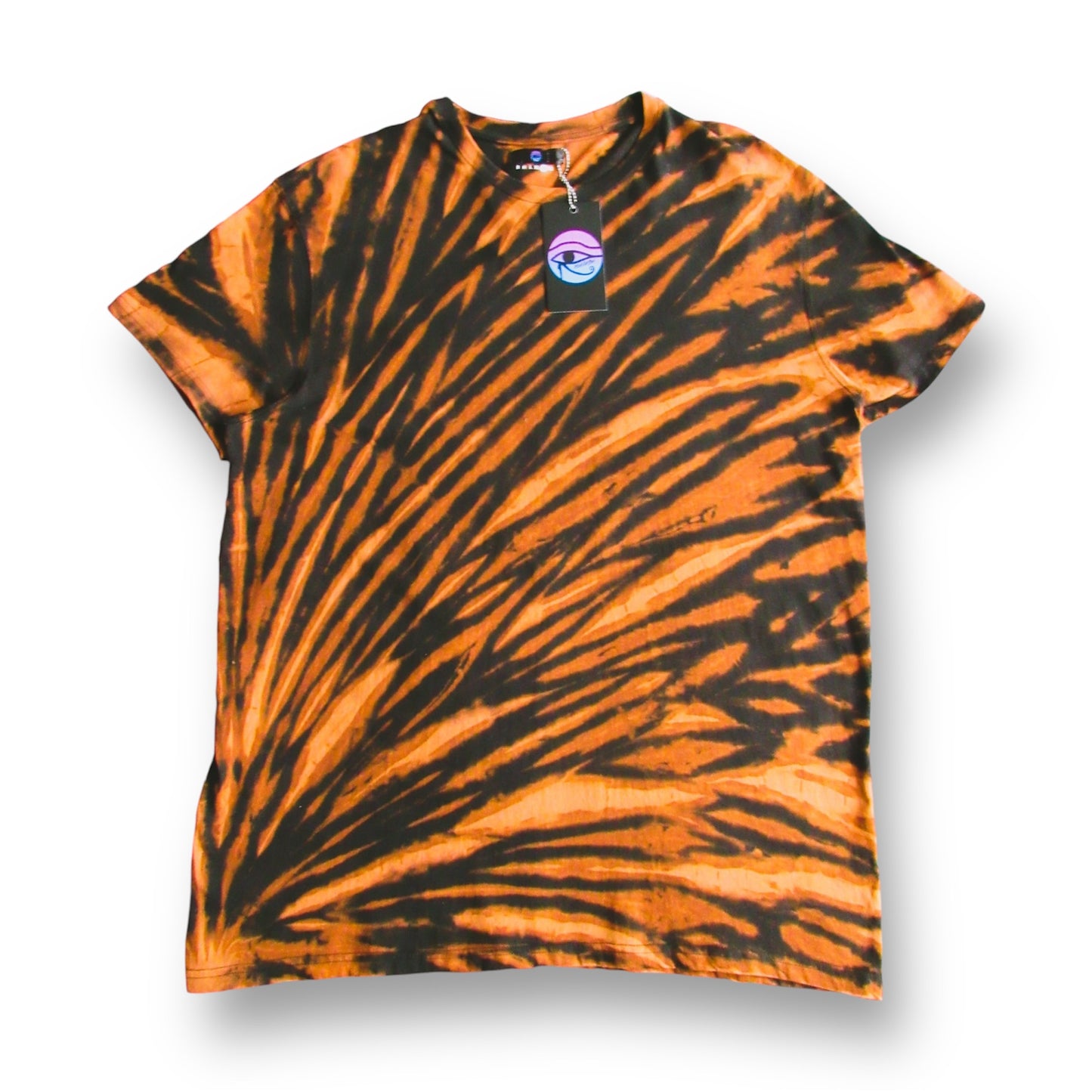 Sunburst Bleach Tie Dye T Shirt