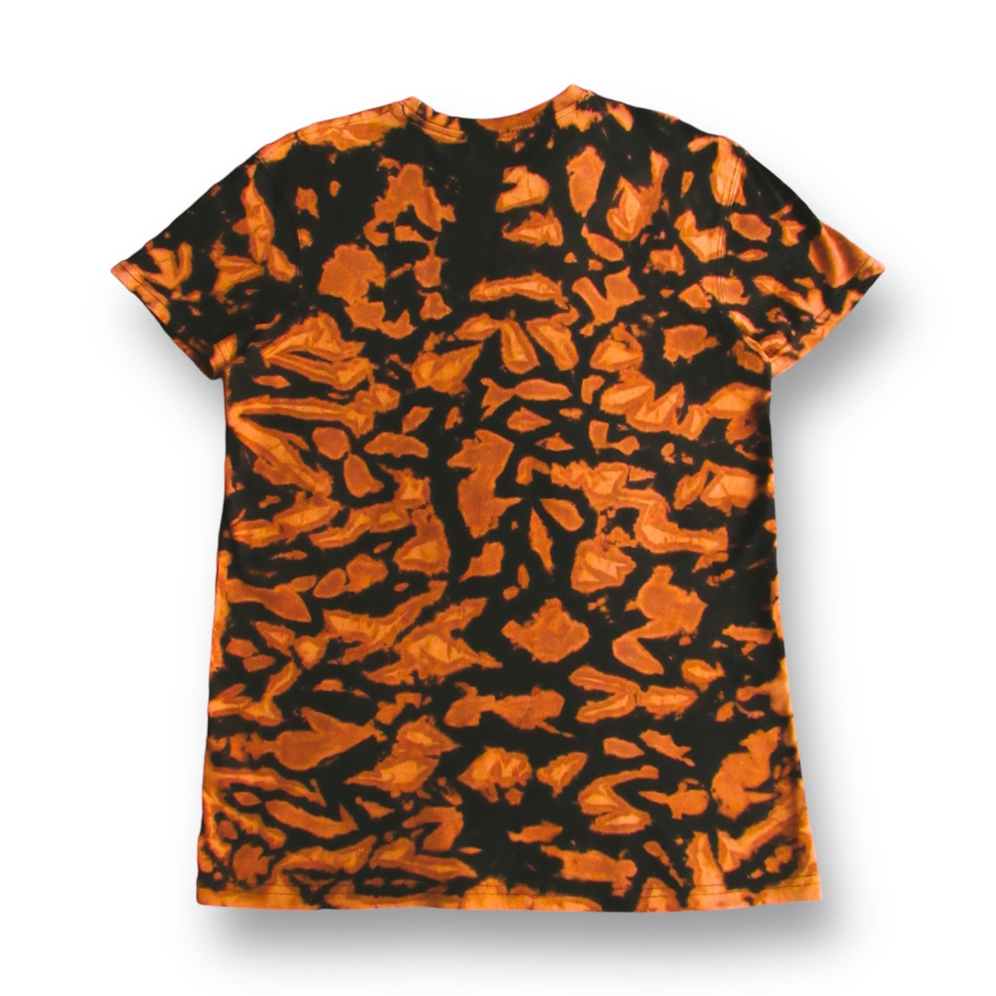 Crumple Bleach Tie Dye T Shirt