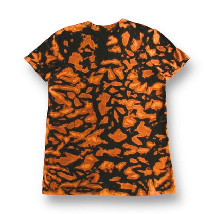 Crumple Bleach Tie Dye T Shirt