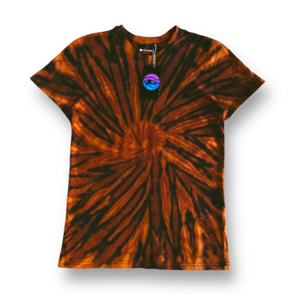 Spiral Bleach Tie Dye T Shirt