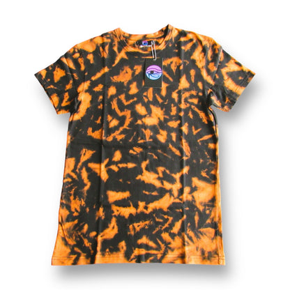 Crumple Bleach Tie Dye T Shirt