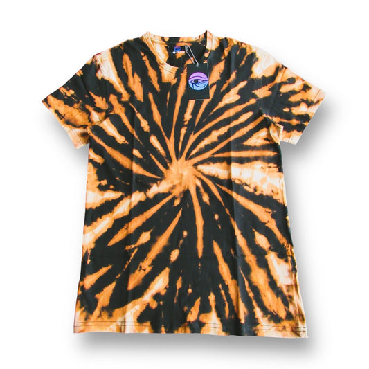 Spiral Bleach Tie Dye T Shirt