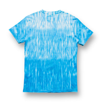 Aquamarine Shibori Oversized Tie Dye T Shirt