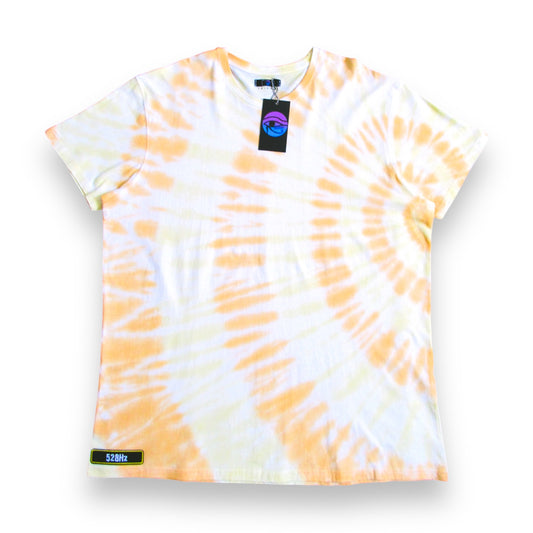 Yellow & Orange Sunrise Tie Dye T Shirt