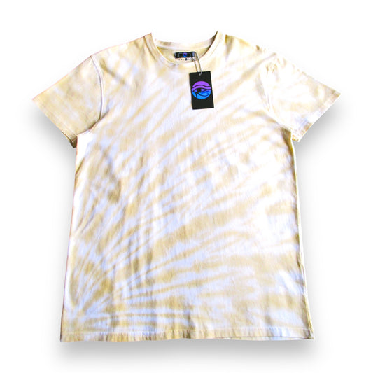 Golden Ochre Sunburst Tie Dye T Shirt (333)