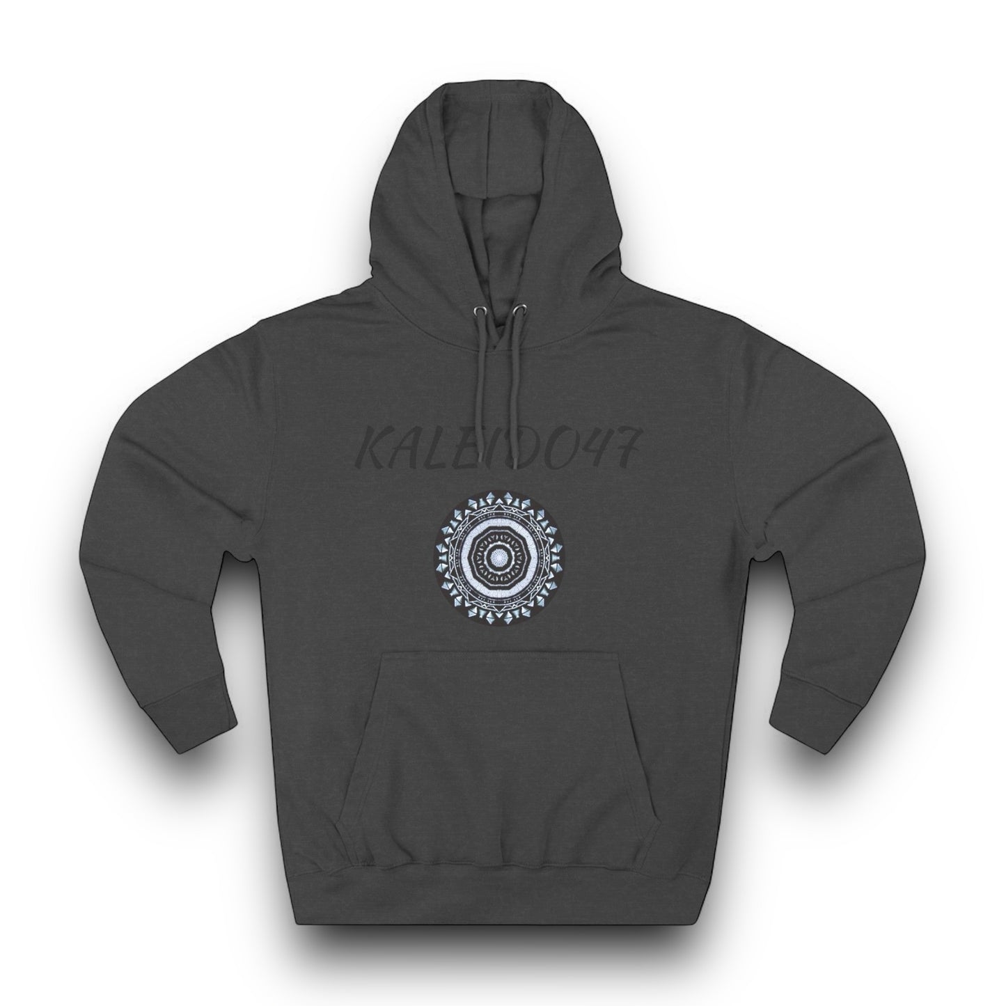 MAYA Cymatic Prt Hoodie (Charcoal Heather)