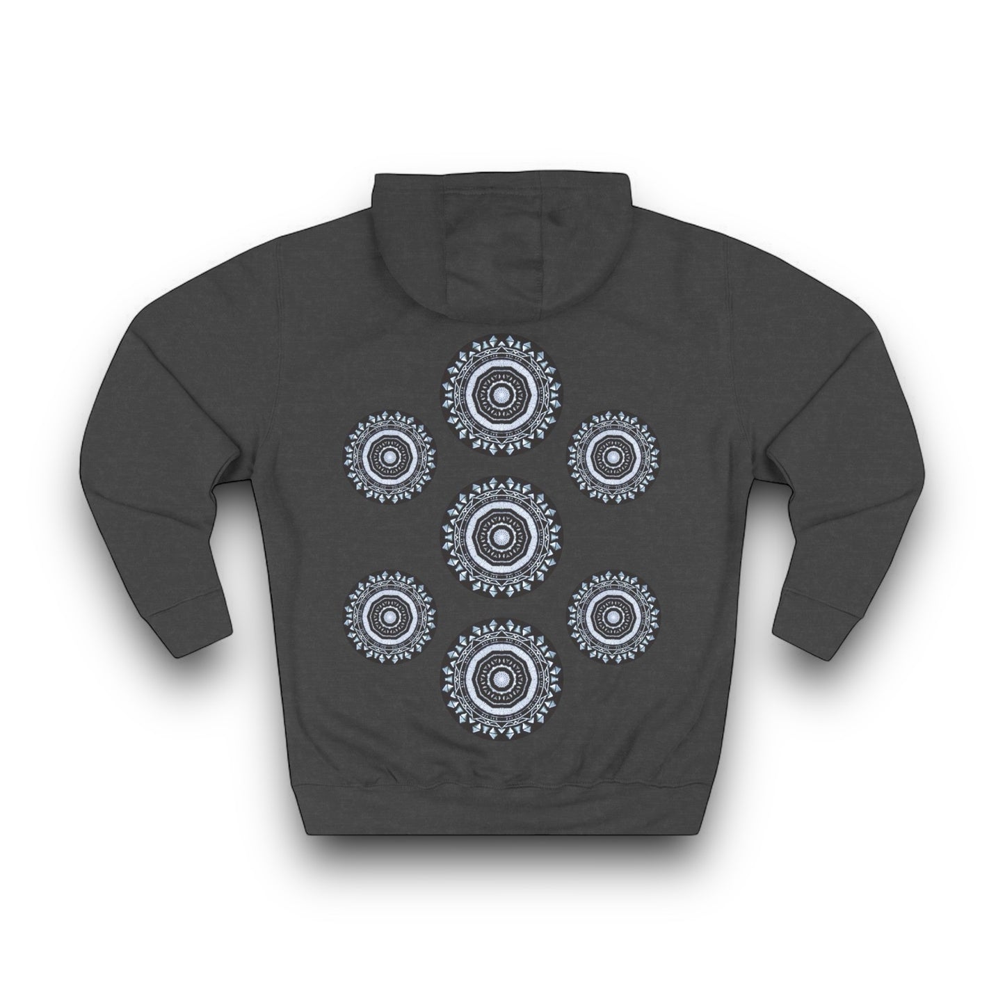 MAYA Cymatic Prt Hoodie (Charcoal Heather)