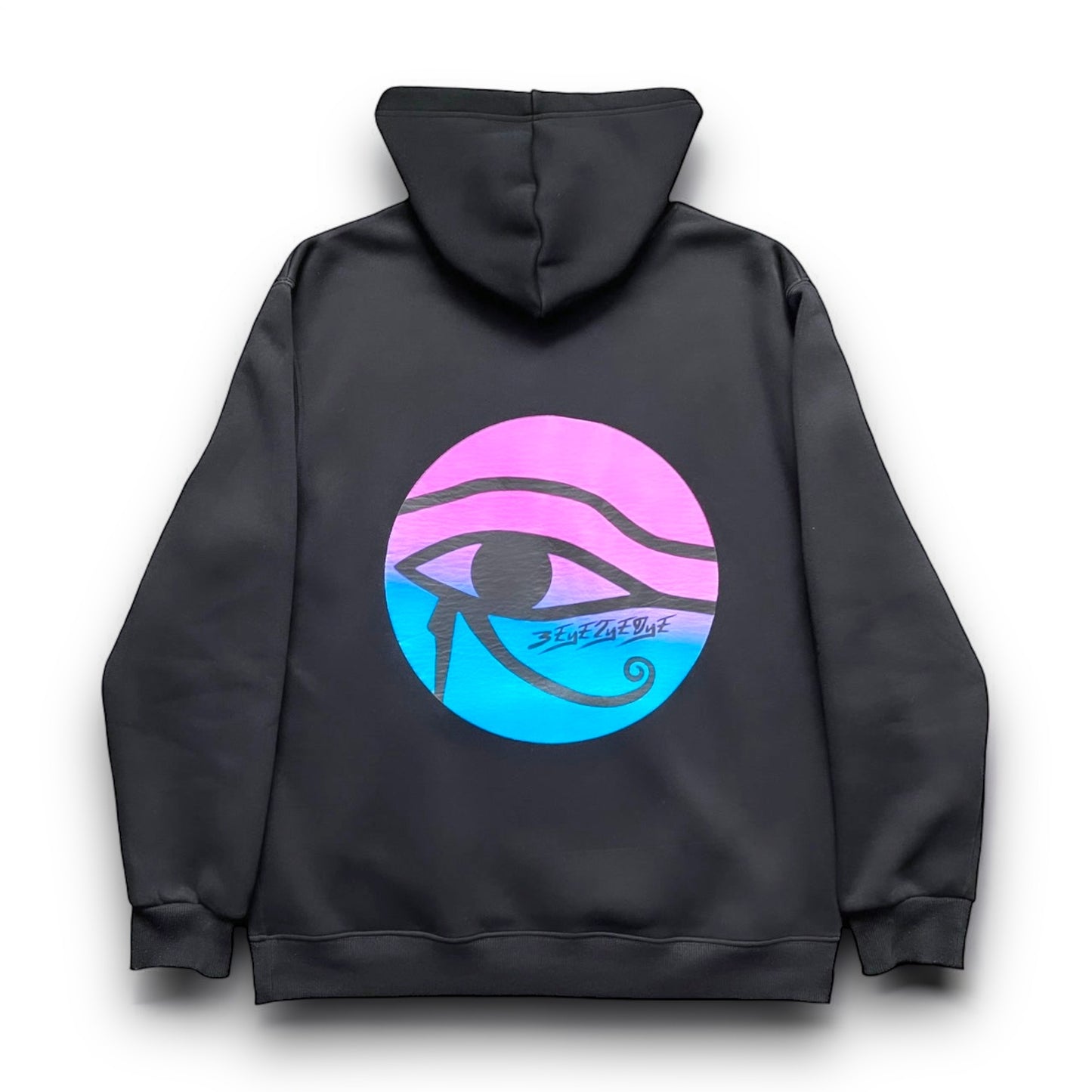 3EyeTyeDye Pullover Hoodie (Black)