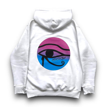 3EyeTyeDye Pullover Hoodie (White)