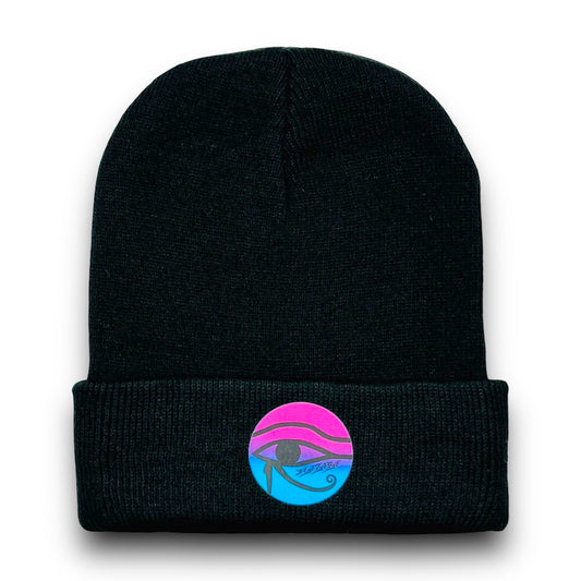 3EyeTyeDye Beanie (Black)