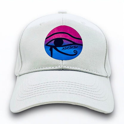 3EyeTyeDye Baseball Cap (White)