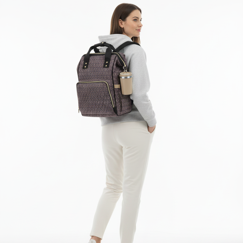 A-BYSS Cymatic AOP Multifunctional Backpack Lifestyle