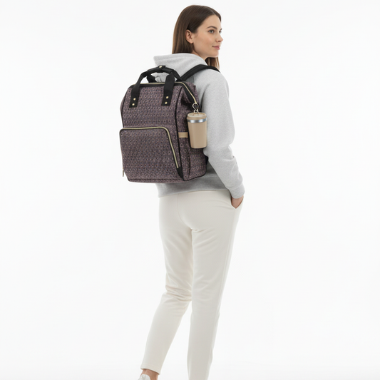 A-BYSS Cymatic AOP Multifunctional Backpack Lifestyle