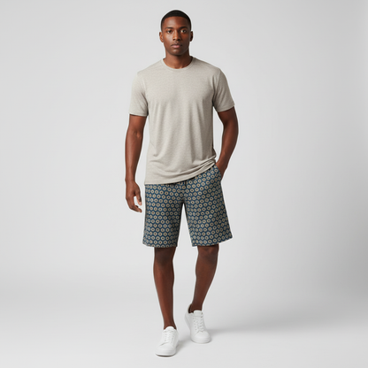 BLKSUN Jogger Shorts Light Grey Lifestyle