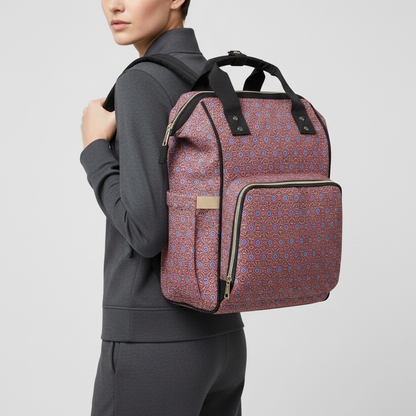 DECA Cymatic AOP Multifunctional Backpack Lifestyle