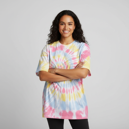 Gold Red Grey Spiral