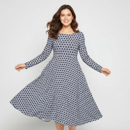 MAYA Long Sleeve Dress