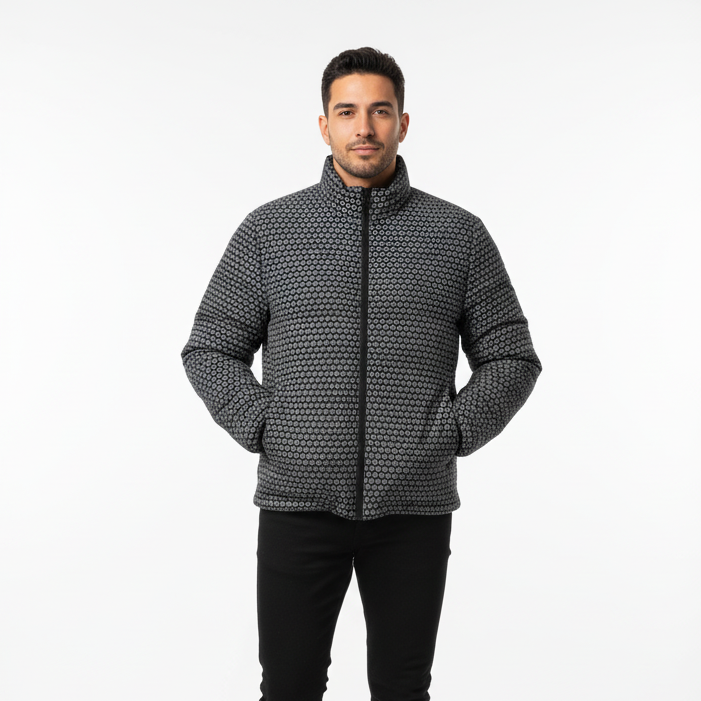 MAYA Puffer Black White