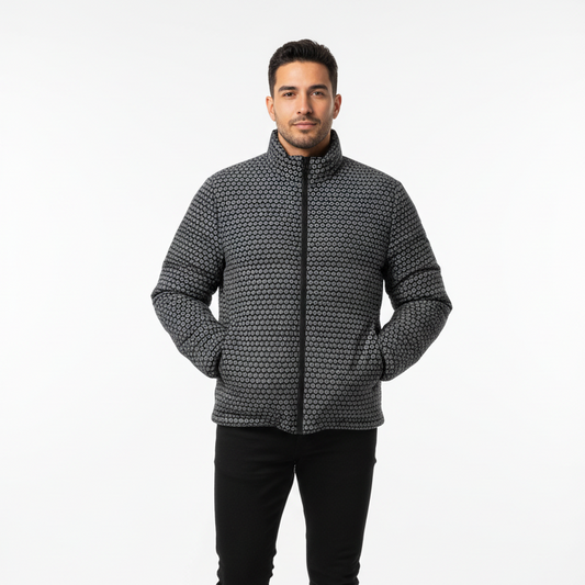 MAYA Puffer Black White