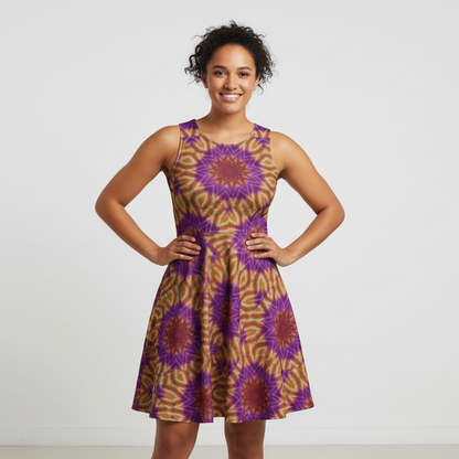 OST3OS Cymatic Skater Dress