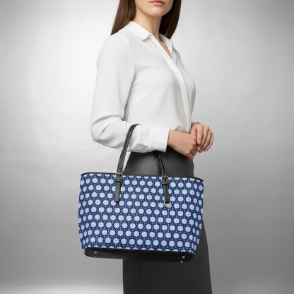 SNWFLK Cymatic Shoulder Bag - Silver Backdrop