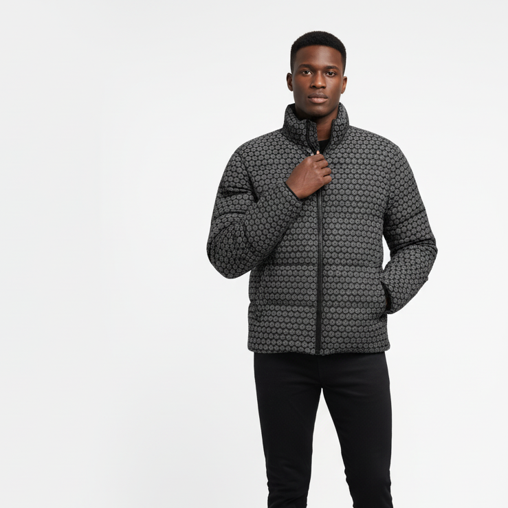 Men's STMPUNK Aop Puffer Jacket