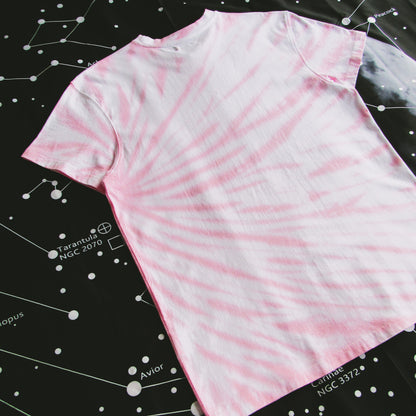 Pink Sunrise Tie Dye T Shirt