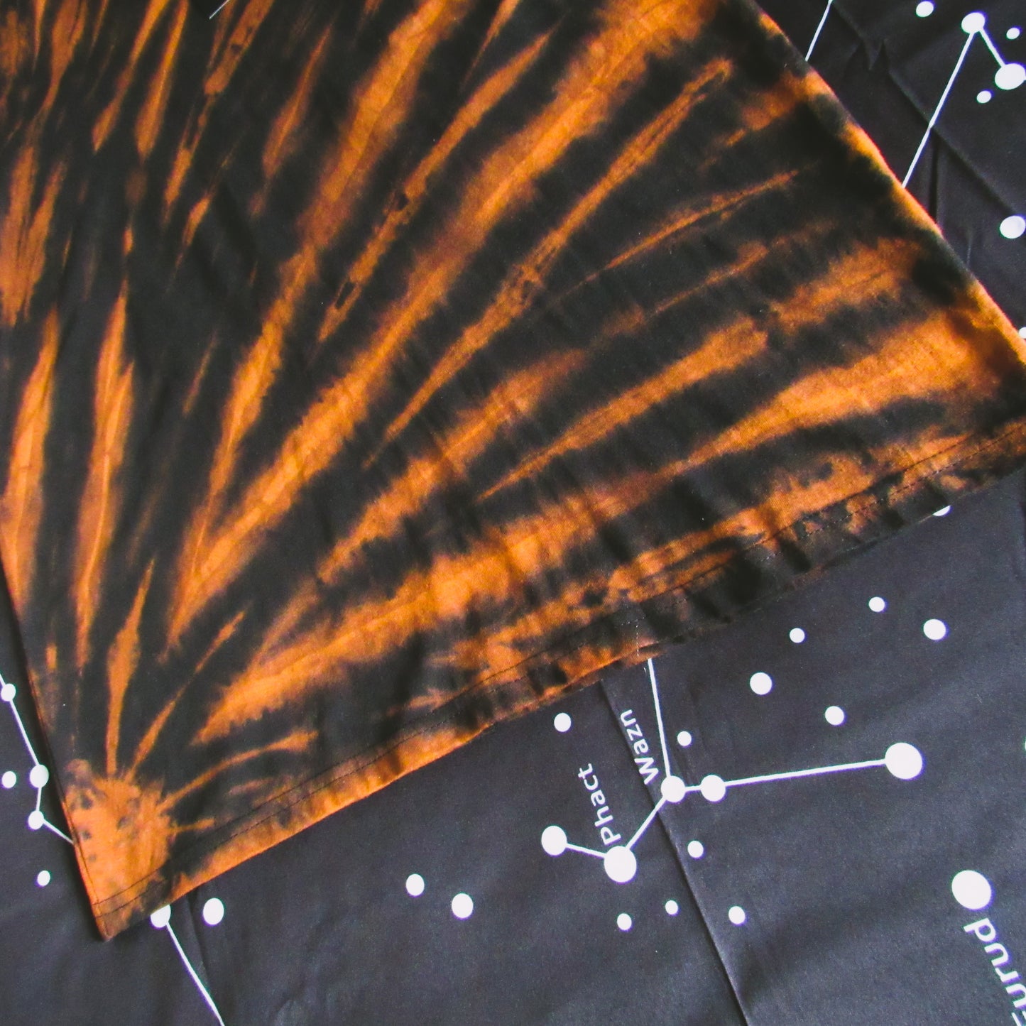 Sunburst Bleach Tie Dye T Shirt