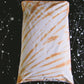 Caramel Brown Sunburst Tie Dye Pillow Case