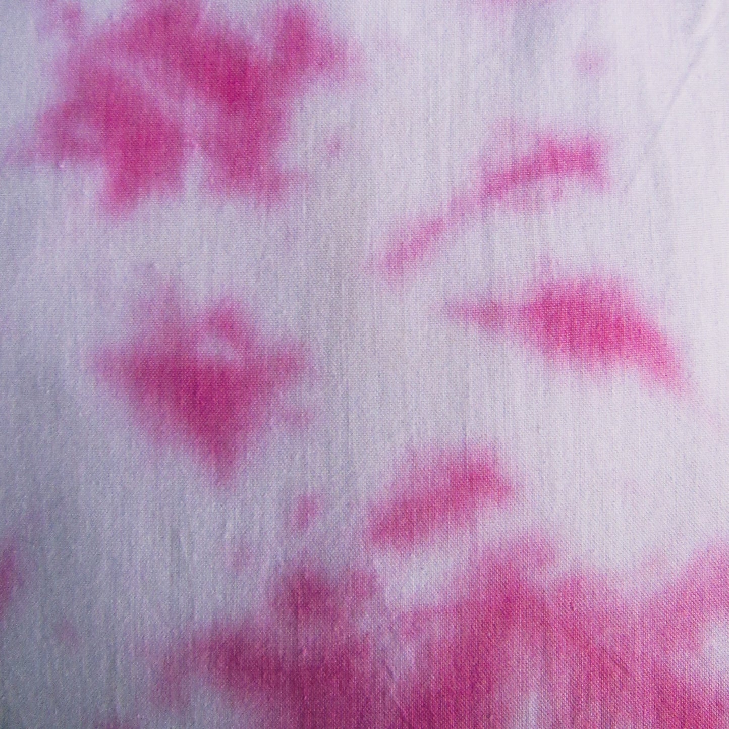 Magenta Rose Crumple Tie Dye Pillow Case