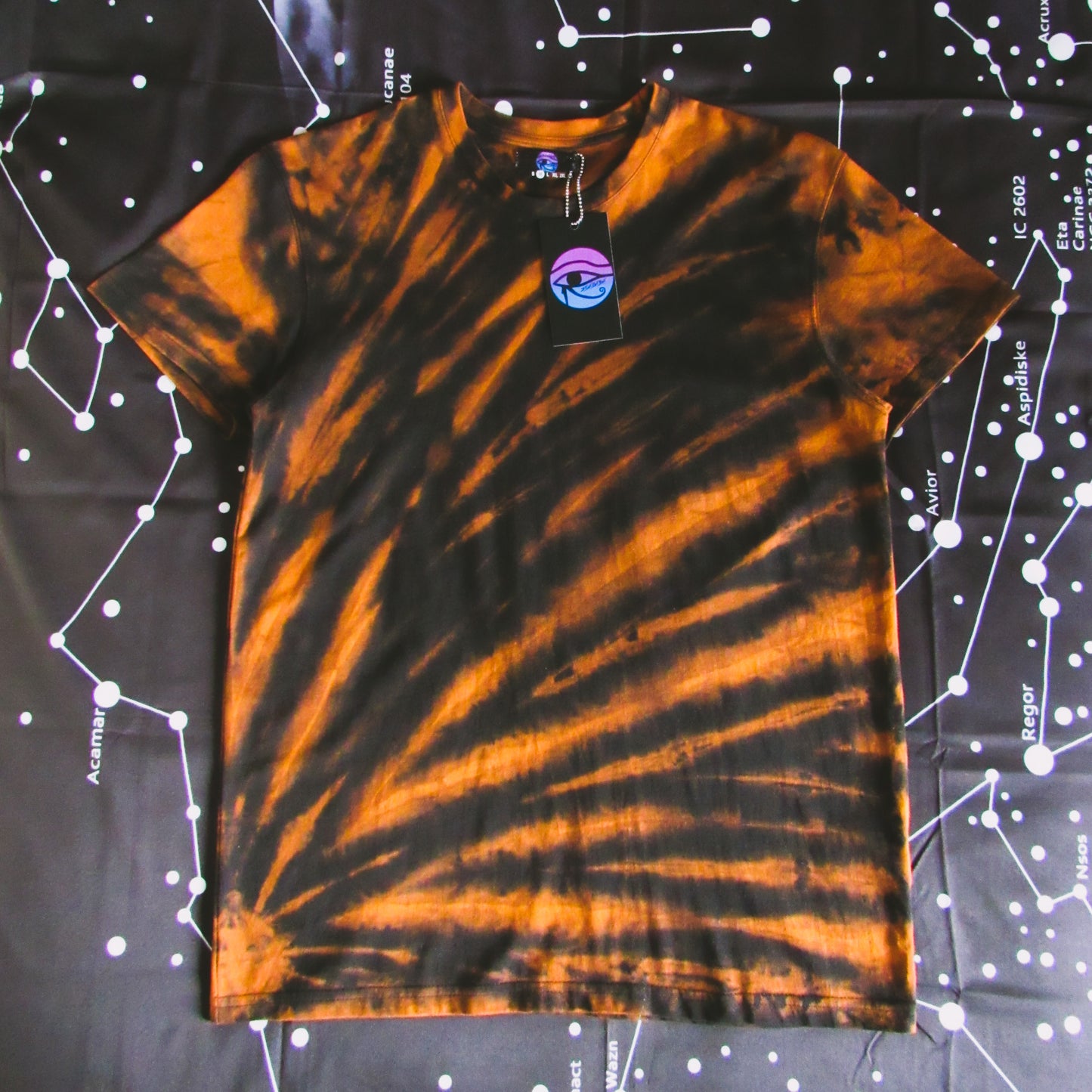 Sunburst Bleach Tie Dye T Shirt