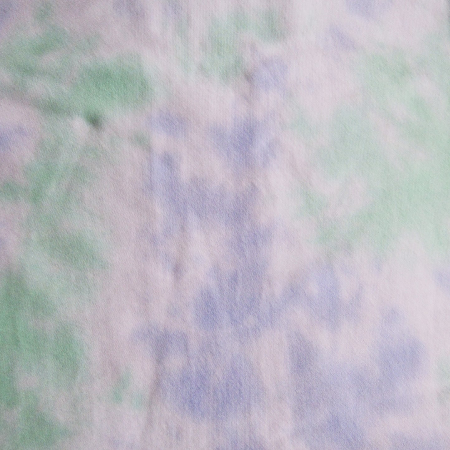 Grass Green & Purple Crumple Tie Dye T Shirt